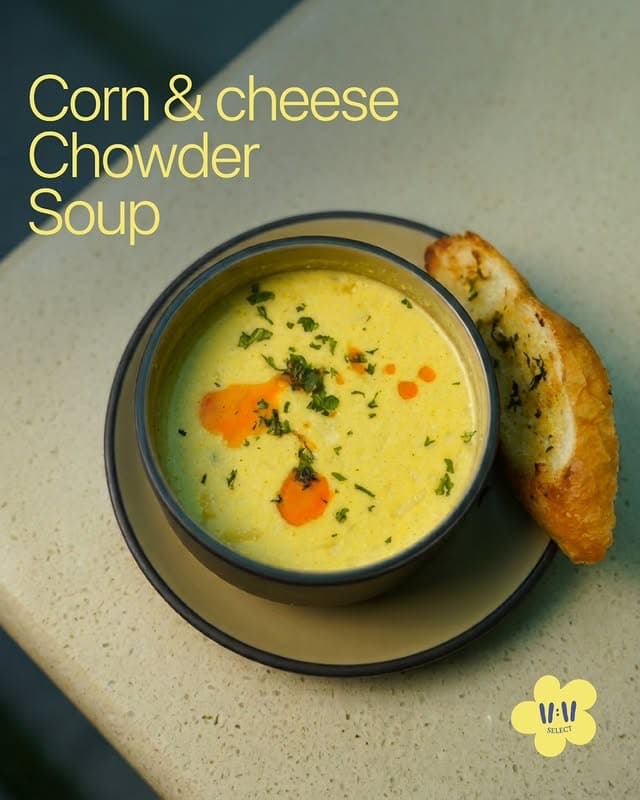 Corn & Cheese Chowder Soup