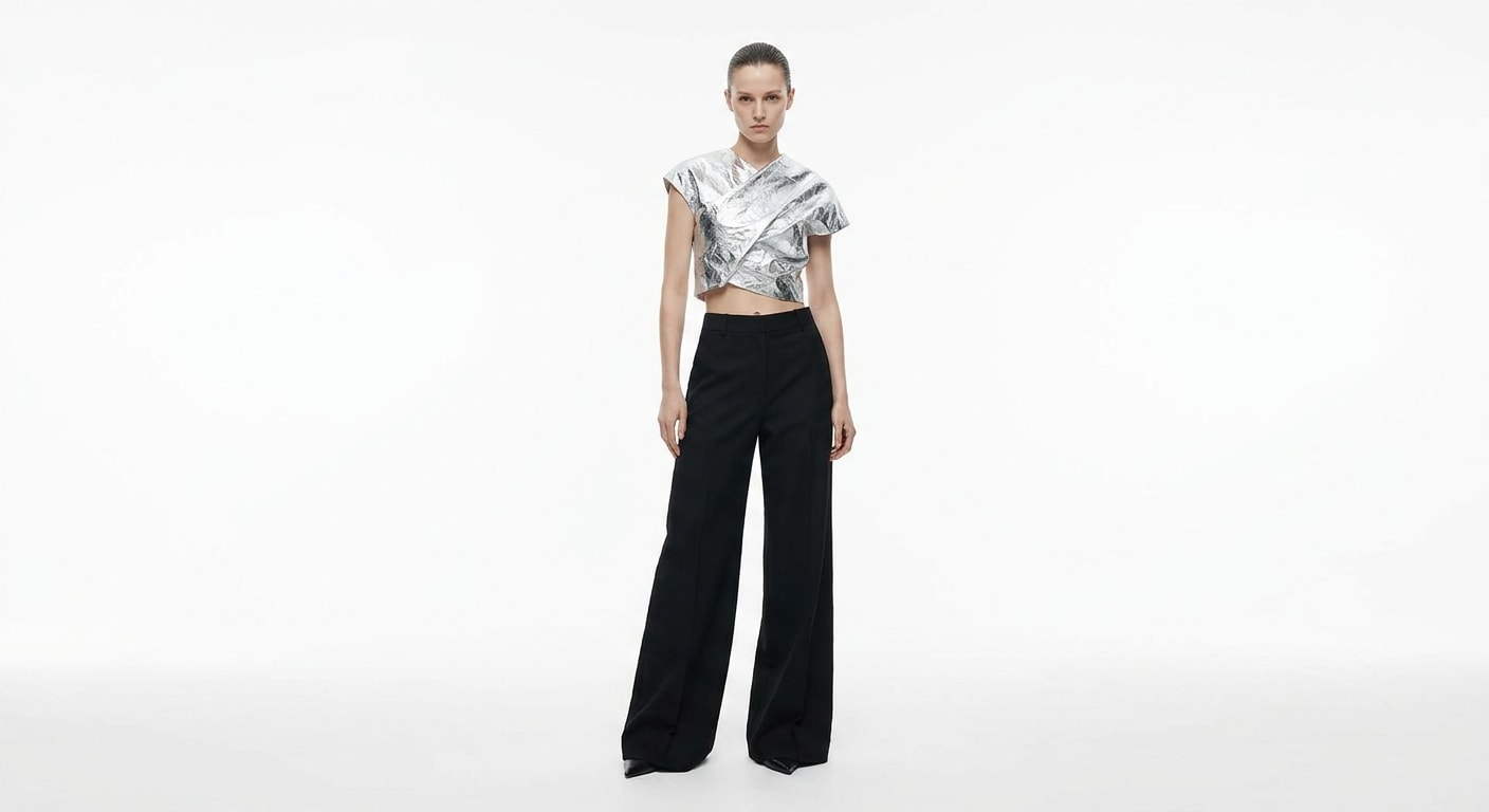 Silver Crop Jacket
