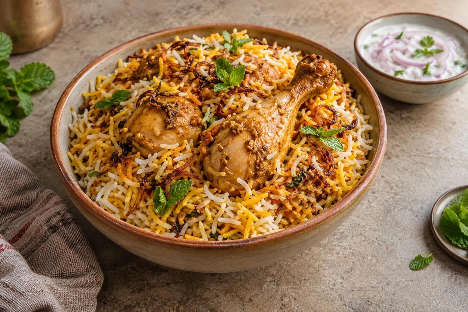 Chicken biryani