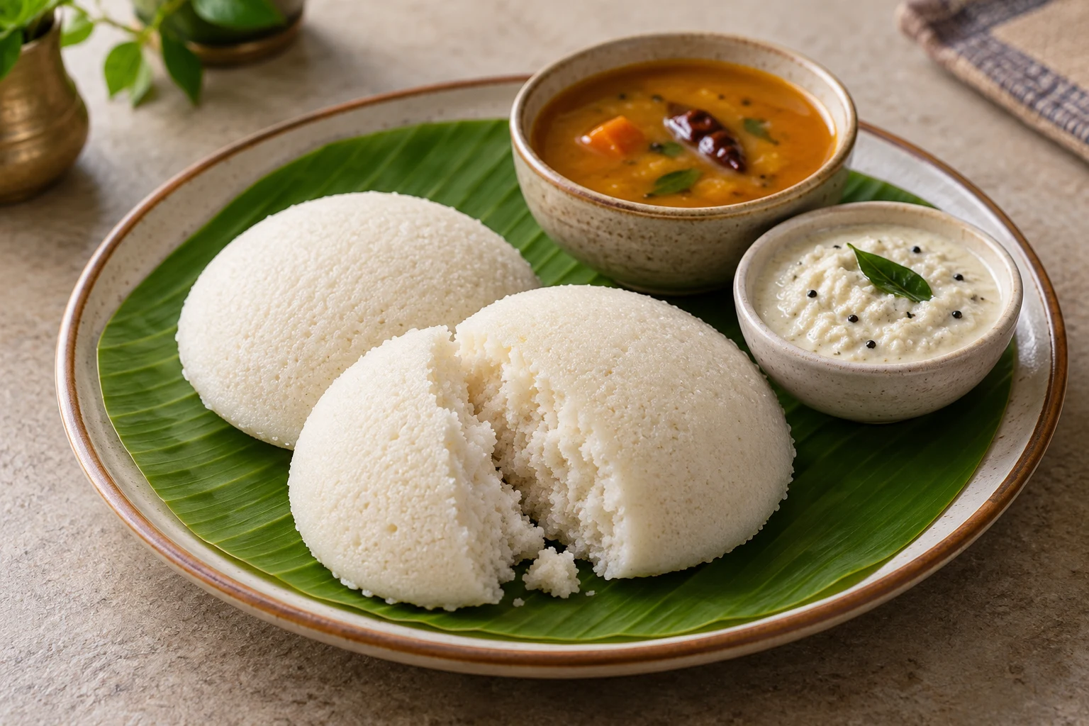 Idli & sambar