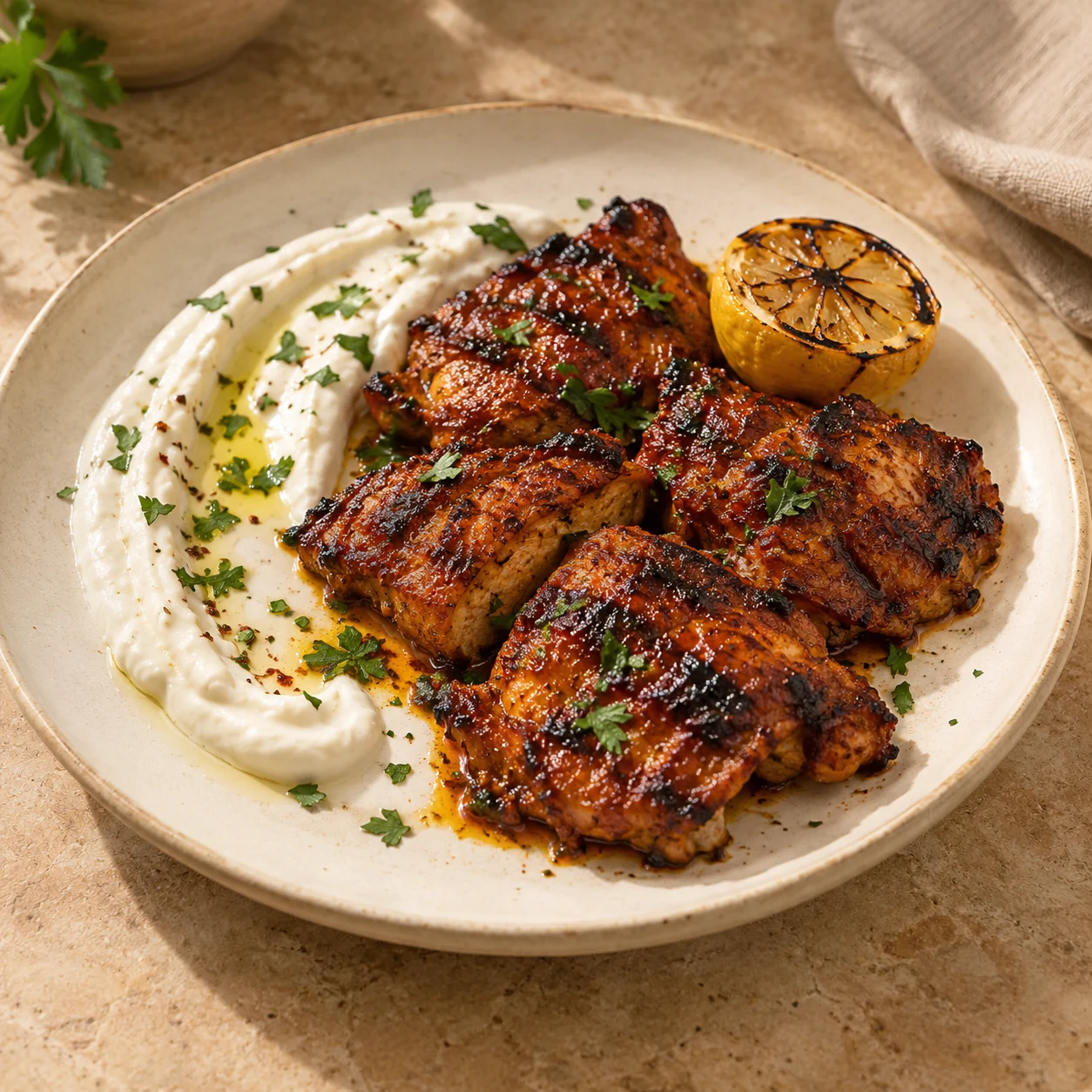 Harissa chicken