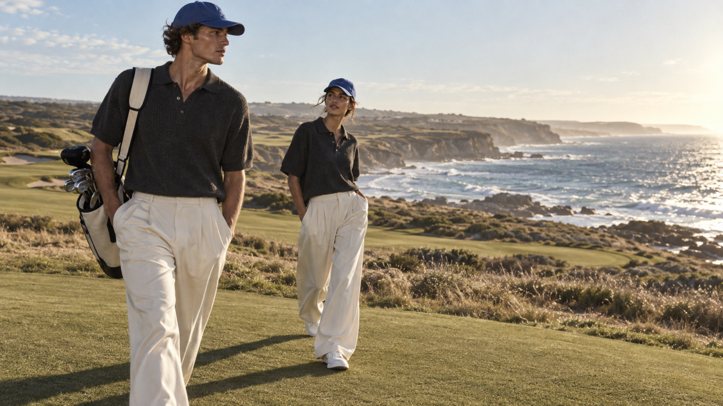 Afterpar golfers on the coastal links