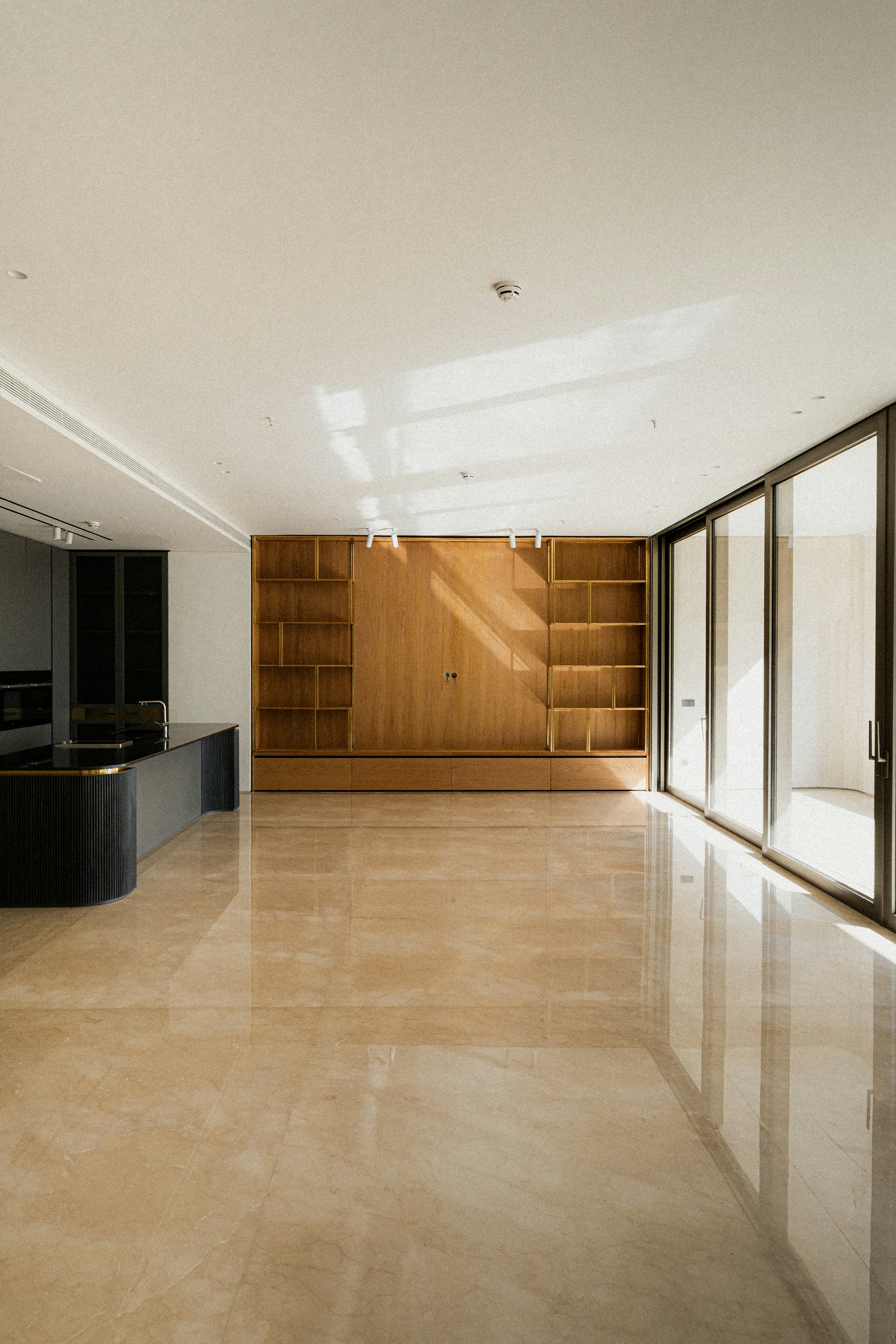 Inside the show apartment