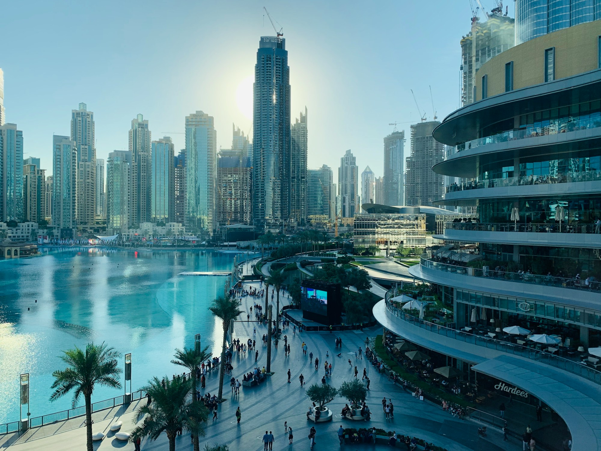 Harbour promenade