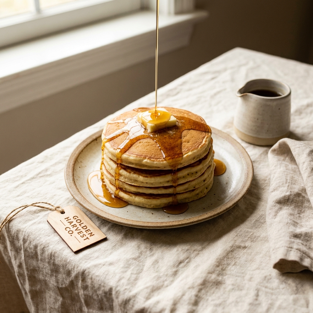 Cultured Buttermilk Pancakes