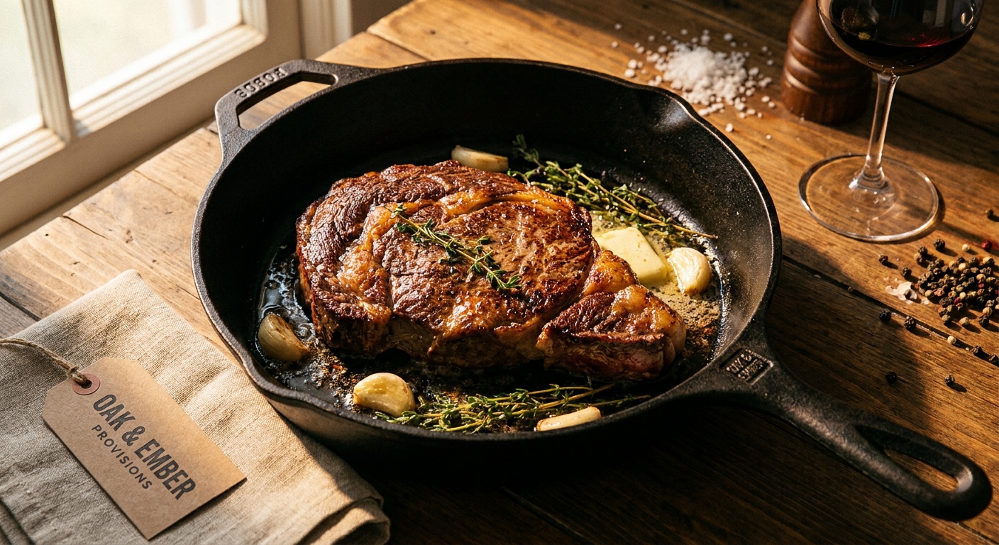 Butter-Basted Ribeye