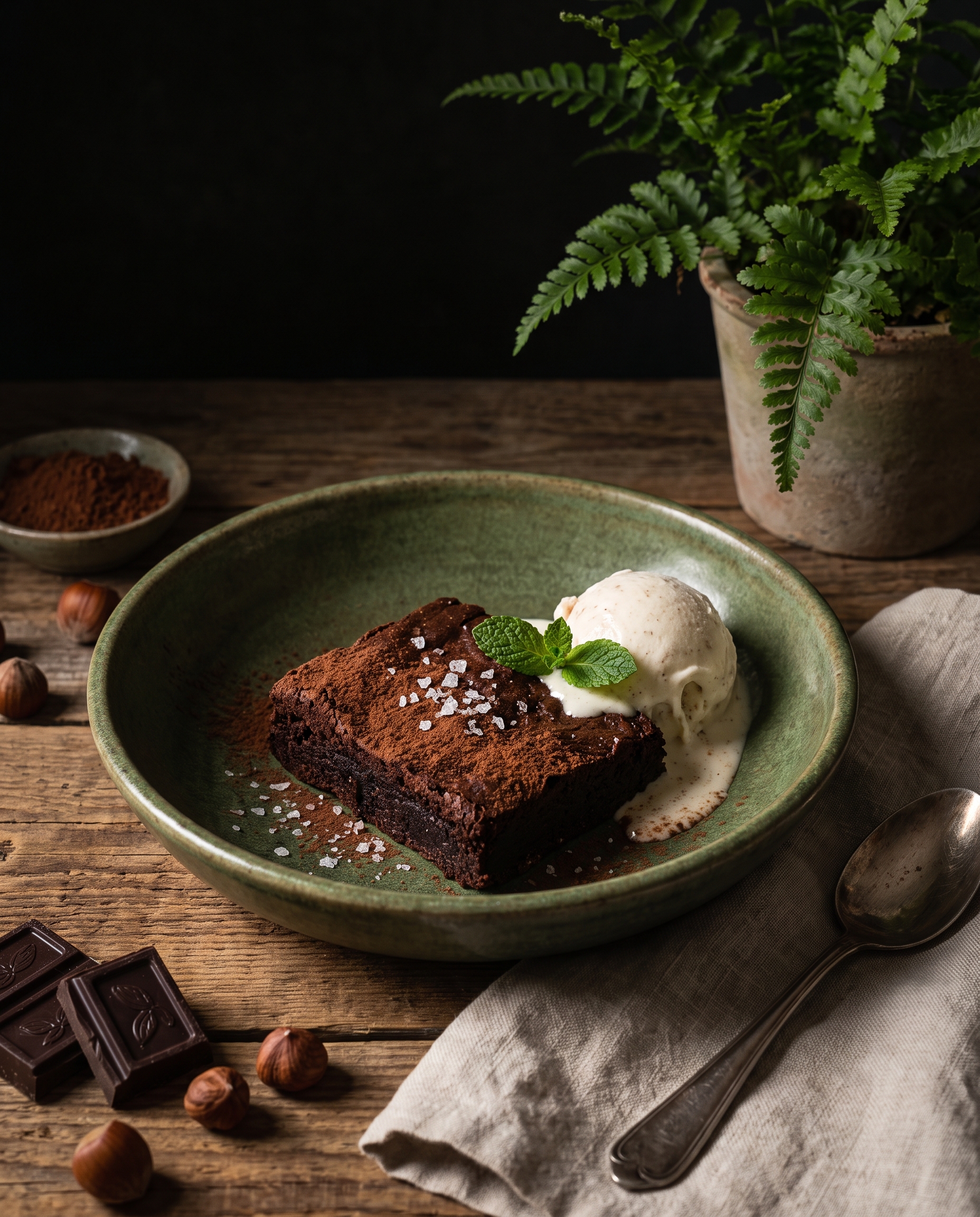Fudge Brownie + Oatmilk Scoop