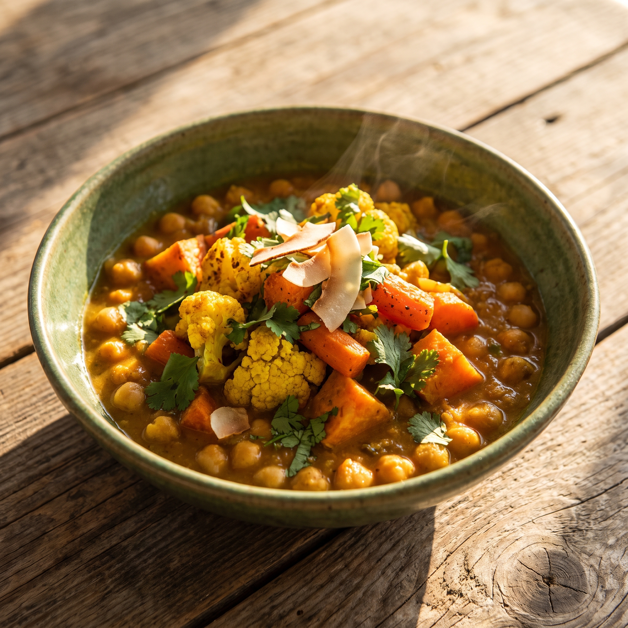 Chickpea Curry Bowl