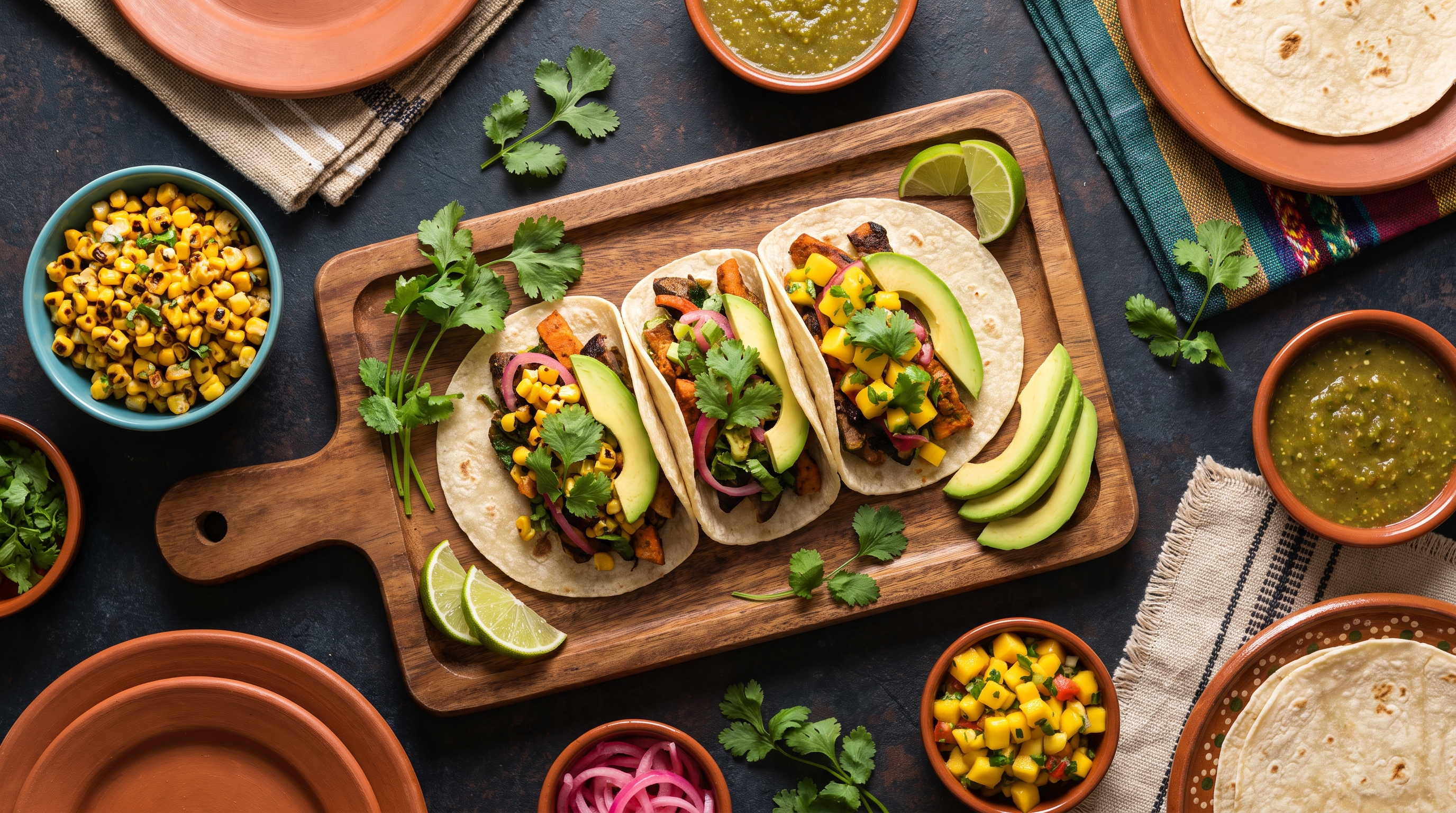 Mushroom Asada Tacos