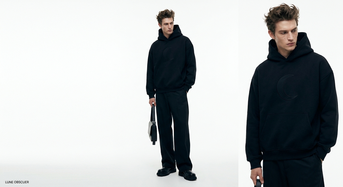 Lunar Crescent Crewneck