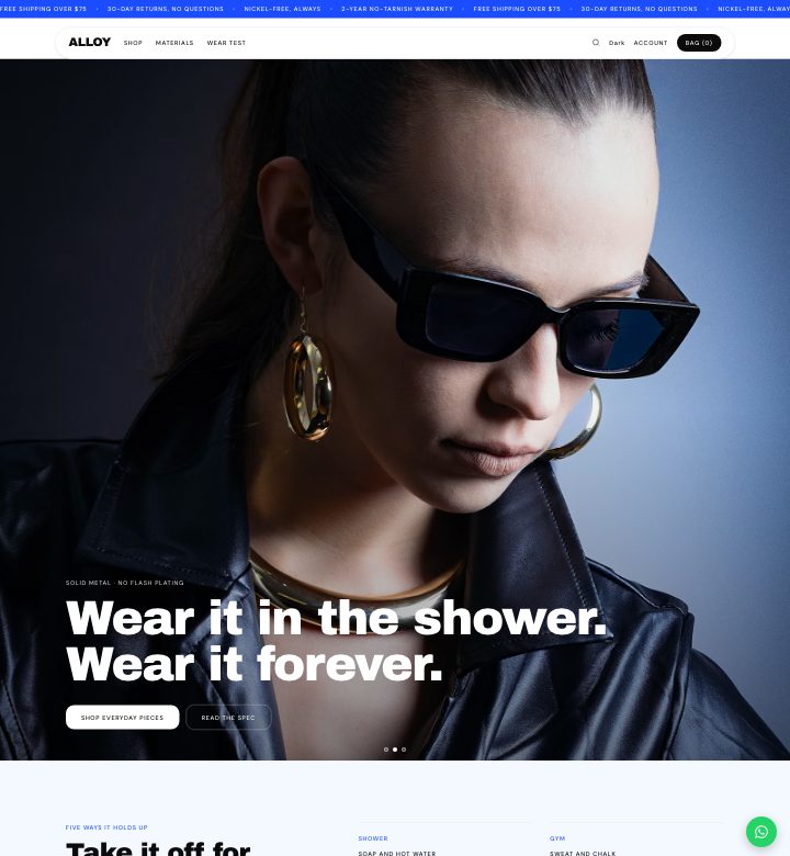 ALLOY storefront