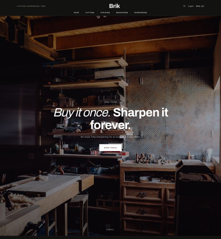 Brik storefront