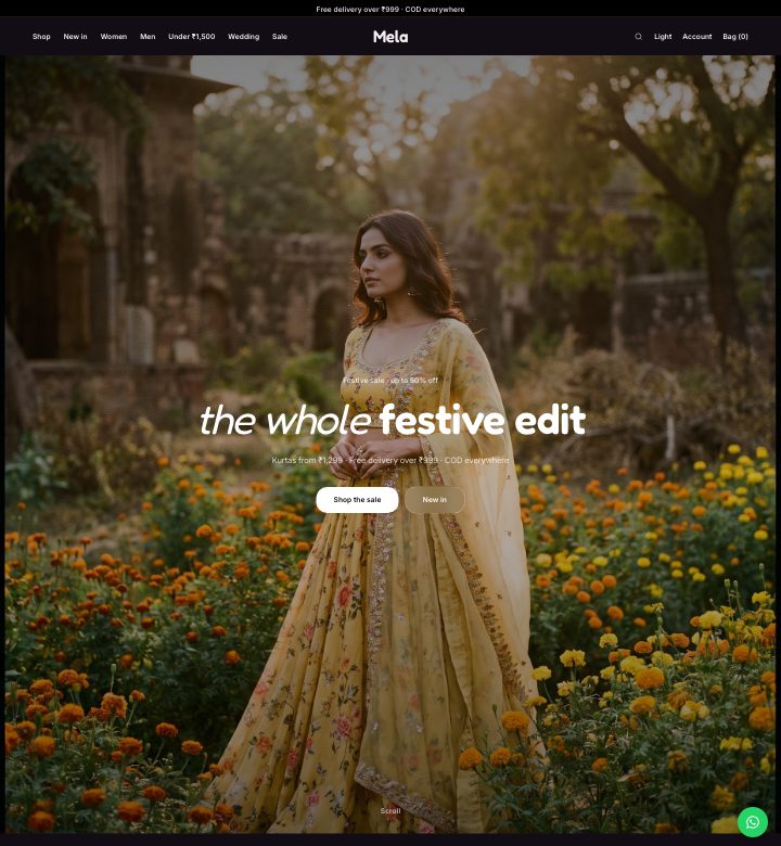 Mela storefront