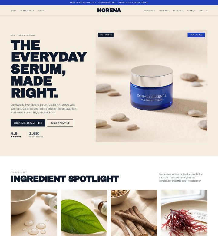 Norena storefront