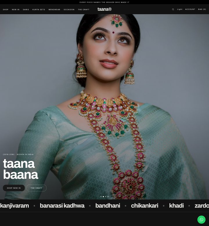 Taana storefront