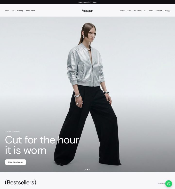 Vesper storefront